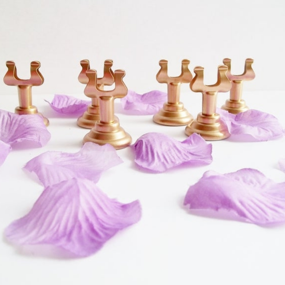 🌟Gold Table Number Card Holders (6 Pcs.)🌟